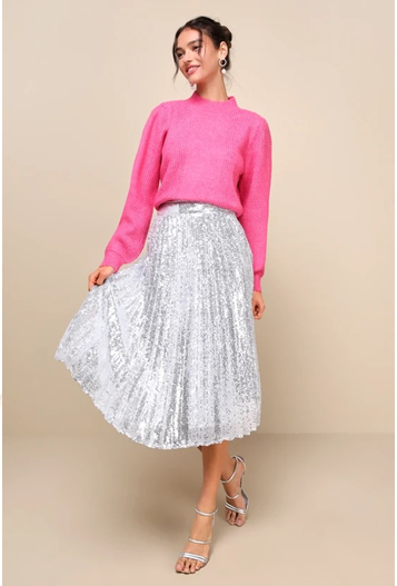 Sequin Skirt Splendour