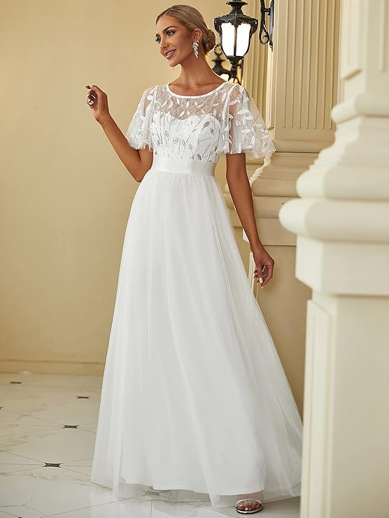 Affordable Empire Waistline Bridal Shower Dresses